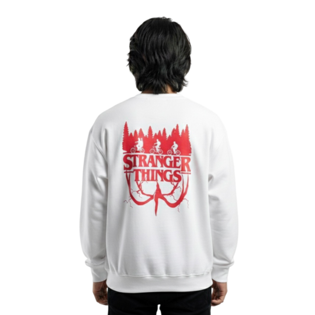 PREMIUM “STRANGER THINGS”PRINTED SWEAT SHIRT