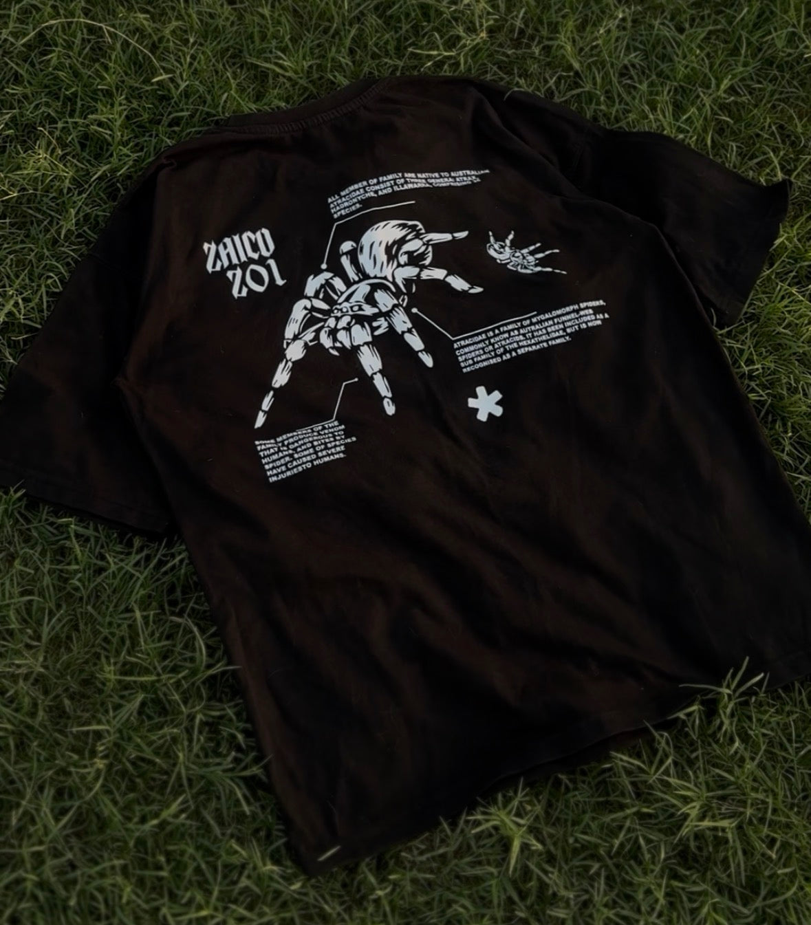 ZAICO Z01 SPIDER PREMIUM DROP SHOULDER T-SHIRT